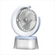 thumbnail image 4 of Ventilador LED Ventilador Silencioso con Batería Ventilador Humidificador Portátil con Tanque de 600 Ml Ventilador Recargable USB Ajustable de 3 Velocidades A, 4 of 5