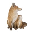 thumbnail image 2 of Hi-Line Gift Ltd. Mother & Baby Fox Sitting, 2 of 8