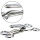 thumbnail image 3 of 50 Set Sewing Hooks and Eye Closures for Bra and Clothes - Silver and Black, 3 Sizes, 3 of 4