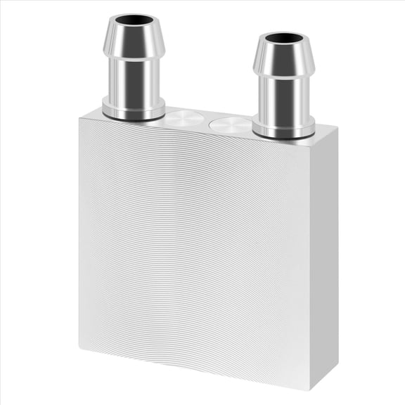 Aluminum Water Cooling Block 40X40X12mm Cooler for Computer CPU Radiator xwm25