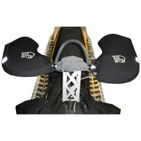 - Bar Mitts Snowmobile/ATV/ Motorcycle Mitts, Black, One Size
