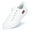 White, variant on Women Fashion Canvas Sneakers Slip On Shoes with Elastic Low Top Casual Walking Shoes Flats