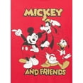 thumbnail image 2 of Mickey & Friends Toddler Boys Graphic Tee with Short Sleeves, 3-Pack, Sizes 12M-5T, 2 of 8