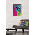 thumbnail image 2 of Disney Lilo and Stitch - Stitch Patchwork Wall Poster, 14.725" x 22.375" Framed, 2 of 6
