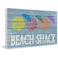thumbnail image 2 of Marmont Hill Beach Shack Umbrellas White Wood Wall Art, 20" x 30", 2 of 7