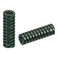 thumbnail image 1 of Resorte de troquel de compresión Unique Bargains 2uds 14mm OD 40mm Largo Espiral Estampado Verde, 1 of 6
