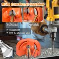 thumbnail image 2 of <p>Multipurpose Drill Bits Grinding Sharpener Drill Bit Grinding Sharpener Plastic Orange Effcient Versatile Electric Drill Bit Sharpener For Hardened Steel Carbide Twist, 2 of 7