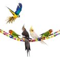 thumbnail image 5 of # Parrot Bird Toy Set with Ladder, Swing, Rainbow Bridge, and Dressage Dance Step, 5 of 5