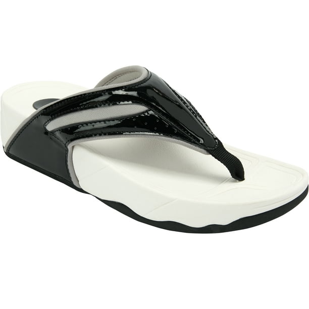 Comfortview - Comfortview Women's Wide Width The Sporty Thong Sandal ...