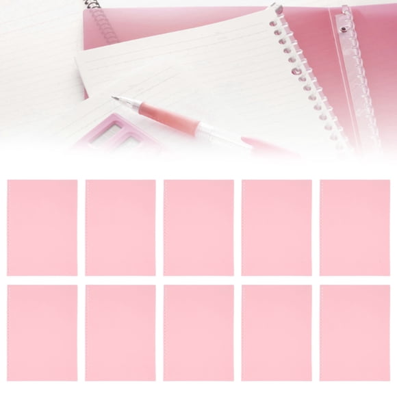 Matte Translucent Sheet Protector A4 30 Hole PP Plastic Paper Cover with 20Pcs for Presentation