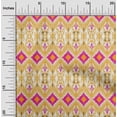 thumbnail image 1 of oneOone Cotton Poplin Fabric Geometric Ikat Print Sewing Fabric BTY 56 Inch Wide, 1 of 4