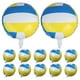thumbnail image 1 of KAKOWELY 12 globos de aluminio de voleibol de 18 pulgadas, decoraciones para fiestas temáticas deportivas de voleibol, fiestas de cumpleaños, globos de aluminio para fotos y celebraciones., 1 of 5