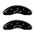 thumbnail image 3 of MGP 4 Caliper Covers Engraved Front & Rear Bowtie Black finish silver ch Fits select: 2011-2012 CHEVROLET CRUZE LT, 2013 CHEVROLET CRUZE LS, 3 of 6