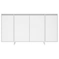 thumbnail image 3 of vidaXL Sideboard White 135x41x75 cm Engineered Wood, 3 of 5