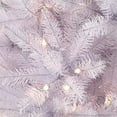 thumbnail image 2 of Puleo International 6.5 Ft Prelit Christmas Tree w/ 250 Clear Lights, White, 2 of 5