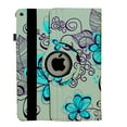 thumbnail image 4 of JYtrend Case for 2020 iPad 10.2 inch, for iPad 8th generation, Rotating Stand Smart Magnetic Auto Wake Up/Sleep Cover for Model A2270 A2428 A2429 A2430 MYN82LL/A MYN62LL/A MYN92LL/A (Lotus Flower), 4 of 8
