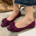 thumbnail image 7 of Kilaqueen Ballet Flats for Women Pointed Toe Fashion Bowknot Slip-On Shoes Solid Color Office Work Comfortable Shoes, 7 of 7