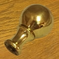 thumbnail image 2 of Royal Designs, Inc. Small Ball Finial for Lamp Shade, F-107PB-2, Polished Brass, Pack of 2, 2 of 5