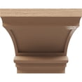 thumbnail image 2 of 7"W x 14"D x 7"H Wide Diane Rough Cedar Woodgrain TimberThane Corbel, Primed Tan, 2 of 6