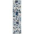 thumbnail image 2 of SAFAVIEH Carousel Kids Roadmap to Home Runner Rug, Gray/Blue, 2' x 8', 2 of 10