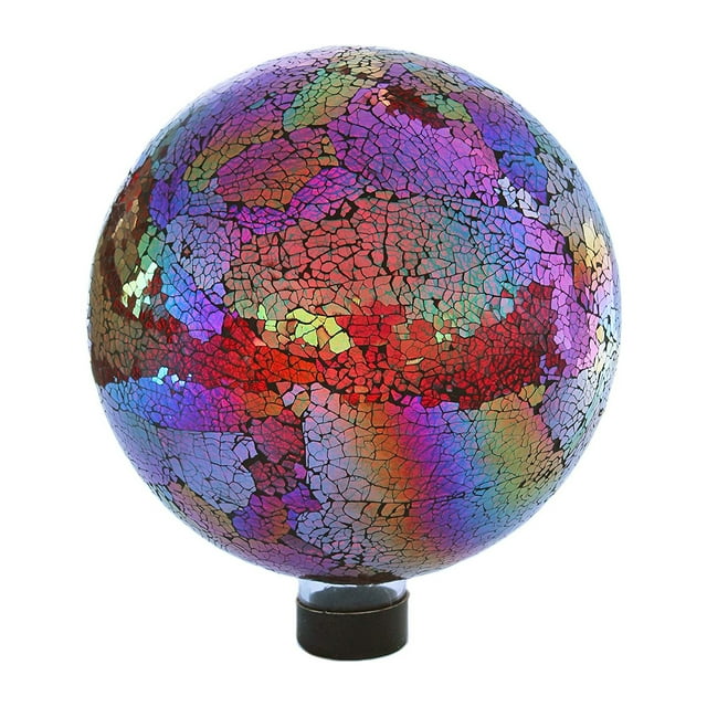 Gardener Select GSA16BFG05 Décor de Globe en Verre, Rouge et Violet