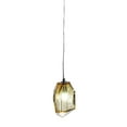 thumbnail image 2 of Dale Tiffany 1 Polished Cage Pendant Lights withShades Crystal Glass, 2 of 5