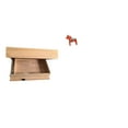 thumbnail image 1 of Estante Flotante De Pared Con Cajón Y Compartimento, Adorno De Caballo Dala Sueco, Figura Coleccionable De Caballo Dalecarlian Para Decoración Del Hogar., 1 of 8