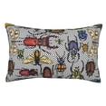 thumbnail image 1 of Balery Bright Insects Funda de Cojín Estampada, Regalos para Mujeres, Regalos de Amor para Ella, Regalos para Novia o Esposa, Funda de Almohada-20"x30", 1 of 6