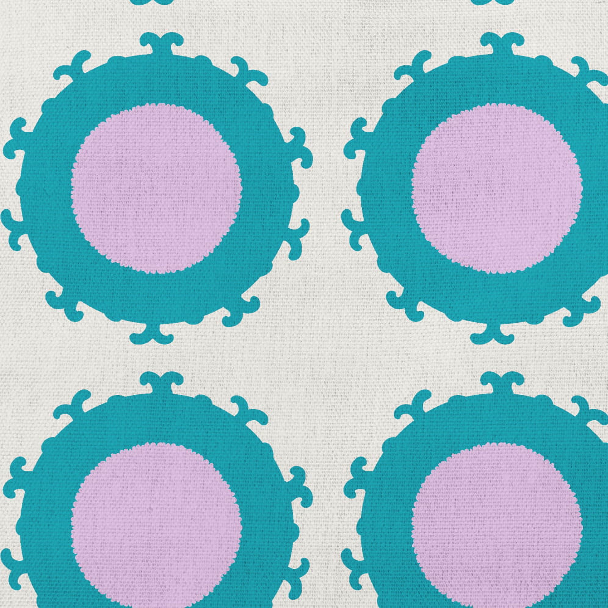 Simply Daisy 14" x 20" Modern, Contemporary Purple Polyester Decorative Lumbar Pillow