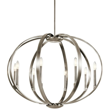 

Kichler Elata 36 W Classic Pewter 8-Light Orbital Chandelier