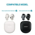 thumbnail image 3 of Suritch Protective Case for Bose QuietComfort Earbuds II 2022/QuietComfort Ultra 2023, with Carabiner, Green, 3 of 6