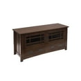 thumbnail image 3 of Crafters and Weavers Arts and Crafts Wood TV Stand for TVs up to 60" in Oak, 3 of 3