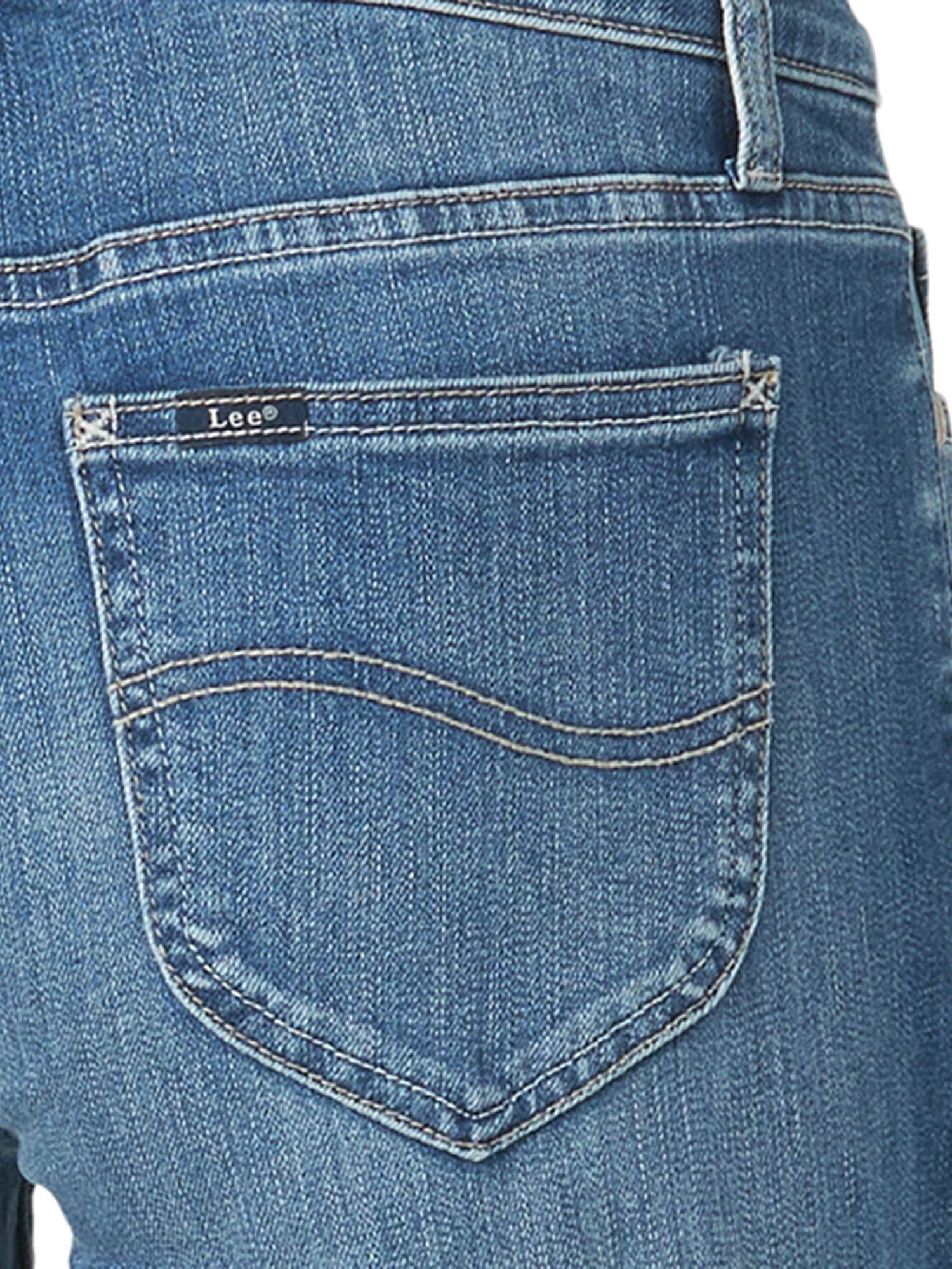 Lee Women's Midrise Straight Jean, Available in 28", 30", 32" Inseams, Sizes 2-22