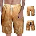 thumbnail image 2 of CONZONE Mens Pajama Shorts Elastic Waist Drawstring Summer Pjs Shorts for Men Funny Dog Graphic Lightweight Loose Fit Cozy Homewear Sleepwear, 2 of 5