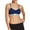 Medieval Blue Chevron, variant on Balanced Tech Printed Performance Seamless Sports Bra