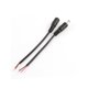 thumbnail image 2 of 20 Pcs Cable de Alimentación de Video de Seguridad CCTV Macho y Hembra Negro 5.5mm x 2.1mm, 2 of 3