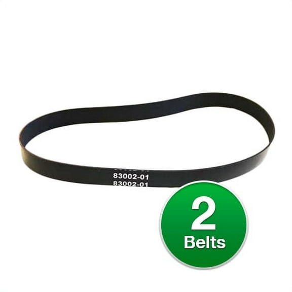 Original Vacuum Belt for Oreck 83002-01 Belt Model (2 Pack)