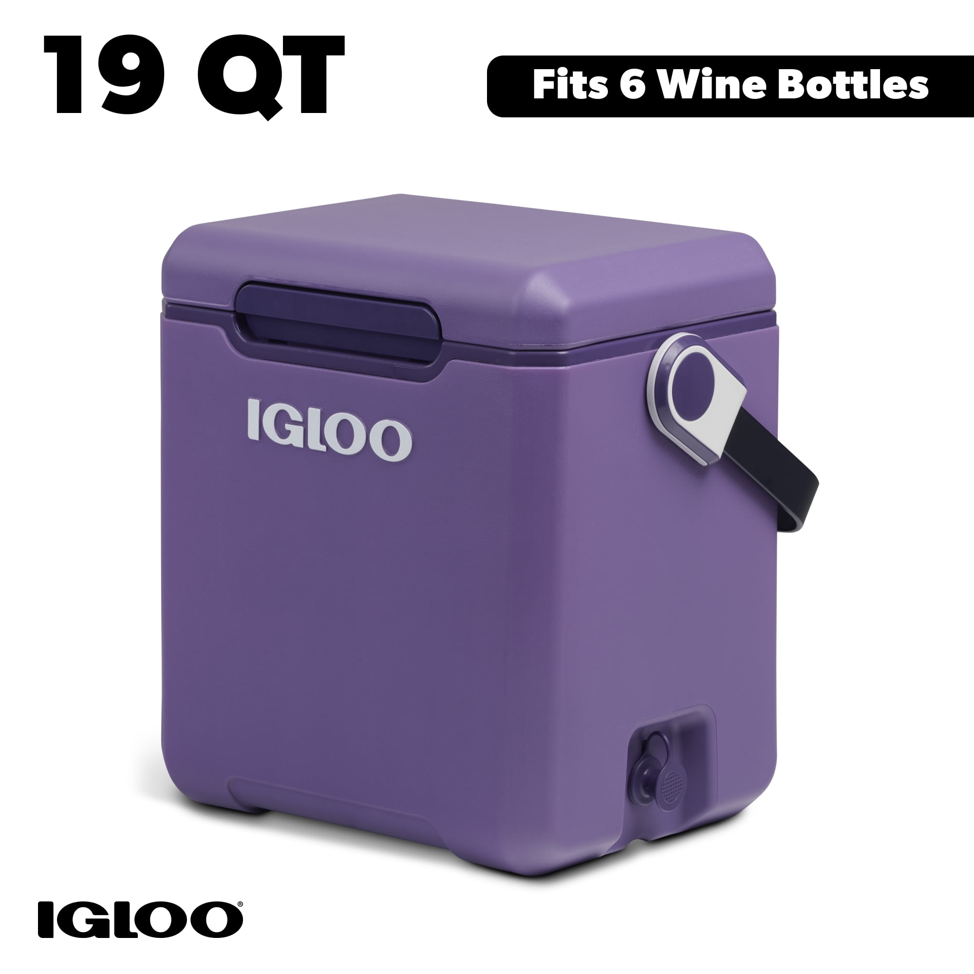Igloo, Cooler Storage, 9 Qt Laguna Cooler, Blue with Reversible