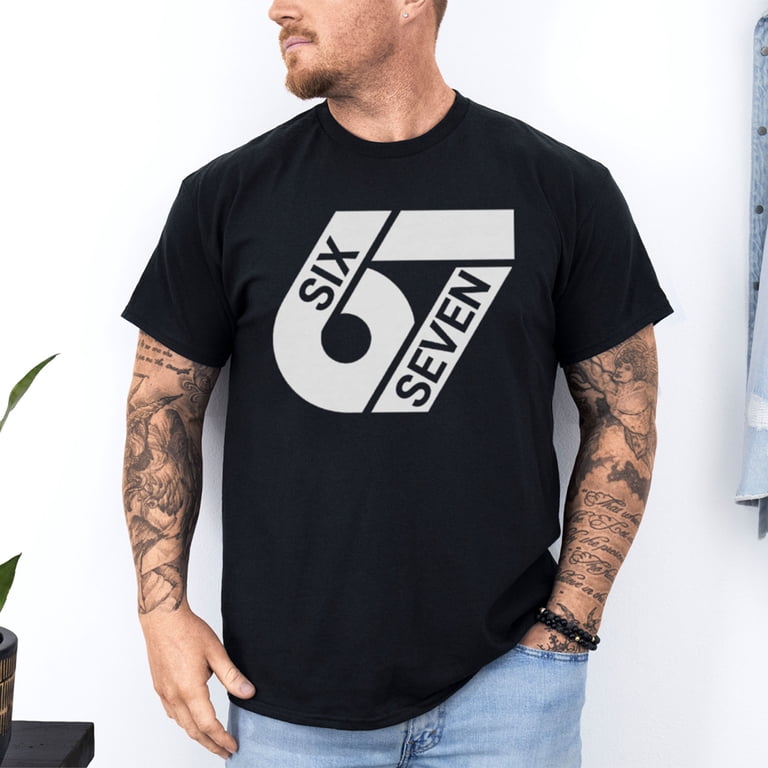 Six Seven Sweatshirt 6 7 Shirt Grappig Meme Design Zeggen Tops