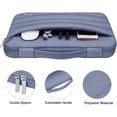 thumbnail image 4 of MOSISO Compatible with MacBook Air 13 inch / 13.6 inch Case for M5 A3449 / M4 A3240 / M3 A3113 / M2 A2681 (2022–2026),5-in-1 Set Hard Shell Protective Cover Set, 4 of 7