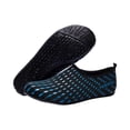 thumbnail image 2 of Hiking Barefoot Shoes for Women Zero Drop Lightweight Breathable Non-Slip Wide Toe Box Minimalist Athletic Footwear for Hiking Walking Running Swimming Beach Use,Blue 38, 2 of 4