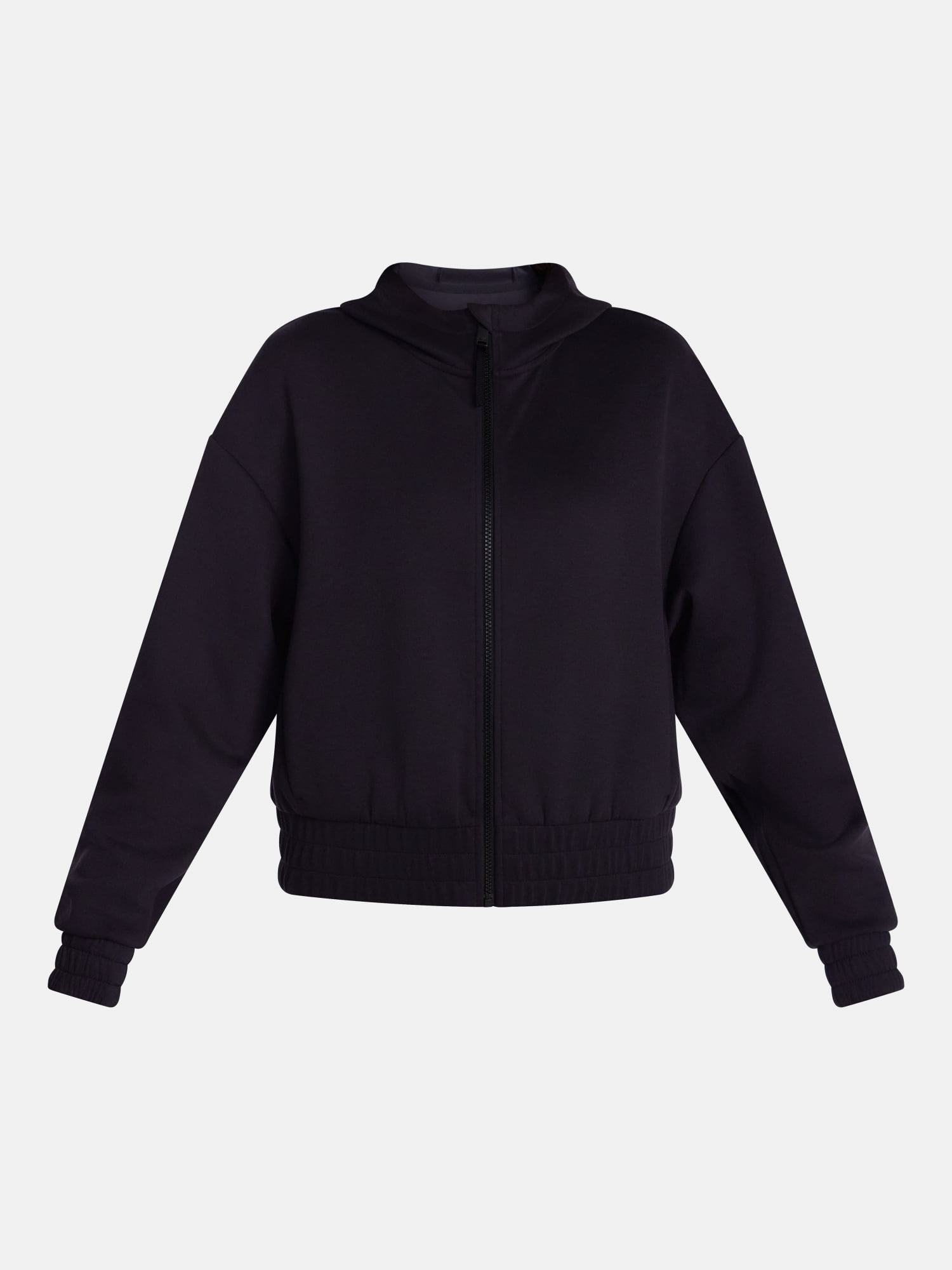 Avia Women's and Women's Plus ScubaKnit Cropped Zip Hoodie, Sizes XS-4X