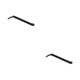 thumbnail image 1 of Soidarity Abridor de palanca de neumáticos de bicicleta con barra de palanca de acero inoxidable negro 2piezas Soidarity CBP145266, 1 of 6