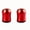 Red, variant on Screwdriver Head Magnetic Ring, 6.35mmMagnetizer Screw Removable Household Tool Magnetic Screw Holder Universal Magnetizer for Hex Screwdrivers & Power Bits