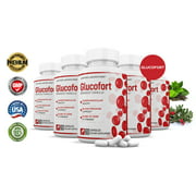 (5 Pack) Glucofort Advanced Formula 620MG All Natural Blood Sugar Support Supplement Pills 300 Capsules