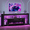 Black, variant on 80" Fireplace TV Stand with 50" Electric Fireplace, Gaming Entertainment Center with 20 Color LED Lights & 12 Color Flame, Modern Highlight Storage Cabinets for TVs Up to 90" for Living Room, Black