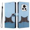 thumbnail image 1 of FOXDOCK Funda Tipo Cartera para Honor Magic 6 con Soporte y Correa – Diseño de Patrones Lindos, 1 of 6
