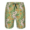 thumbnail image 3 of Pofeuu Snake And Floral Prin Men's Swim Trunks Quick Dry Bathing Suit Swimming Board Shorts Mesh Lining Beach Swimwear-Medium, 3 of 6