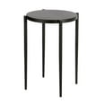 thumbnail image 1 of Henn&Hart 18" Blackened Bronze Metal Side Table, 1 of 8
