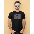 thumbnail image 2 of Hopscotch Games T-Shirt Men -Saman Torabi Designs, Male Medium, 2 of 4